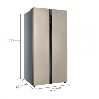 美的(Midea) BCD-545WKM(Q)智能二门对开门家用大型风冷无霜电冰箱（545升）