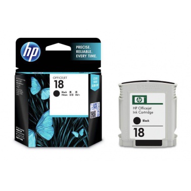 惠普（HP 18）C4936A 黑色墨盒