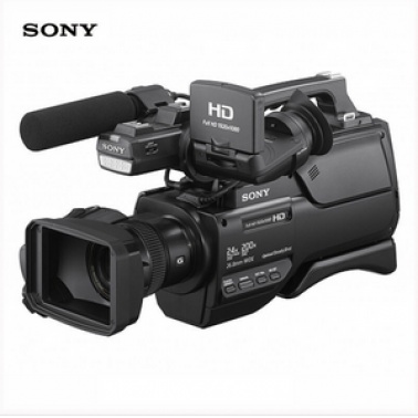 索尼（SONY）HXR-MC2500 专业肩扛式存储卡全高清摄录一体机 专业高清入门级摄像机（64G高速内存） 