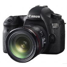 佳能/CANON EOS-6D 24-70MM F4 单反套机（32G内存+相机包）照相机