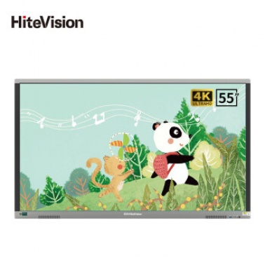 鸿合（HiteVision）HD-550S 55英寸真4K超高清教学平板 会议平板触控一体机