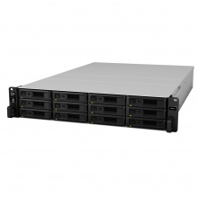群晖 RS2418+ NAS网络存储服务器 网络磁盘阵列 12盘位（含4T硬盘12个）